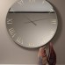 Titanium Maxi Mirror/Clock
